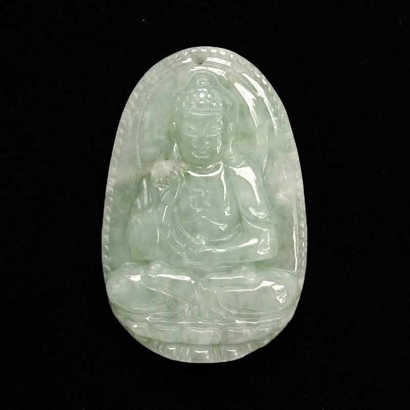 Phật adida ngọc jadeit (tuổi tuất, hợi)