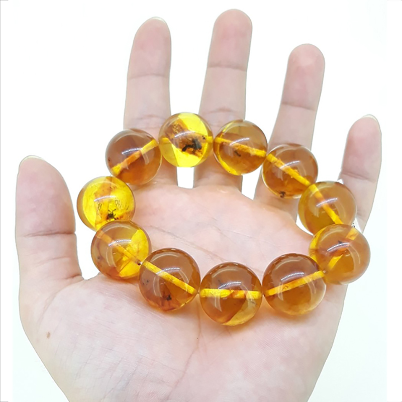 Vòng tay hổ phách (amber) tự nhiên